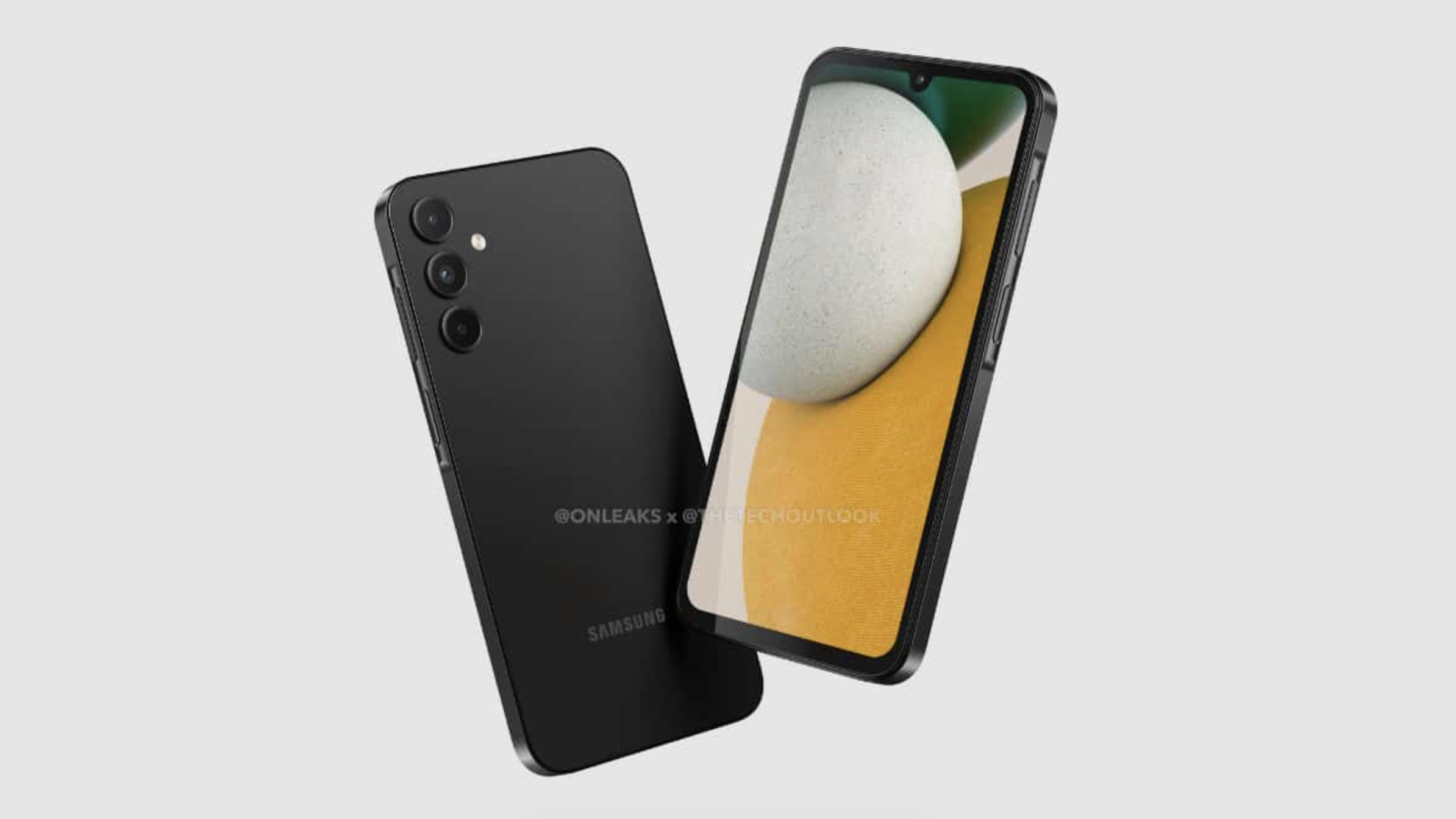 Samsung Galaxy A15. Рендер: OnLeaks x The Tech Outlook