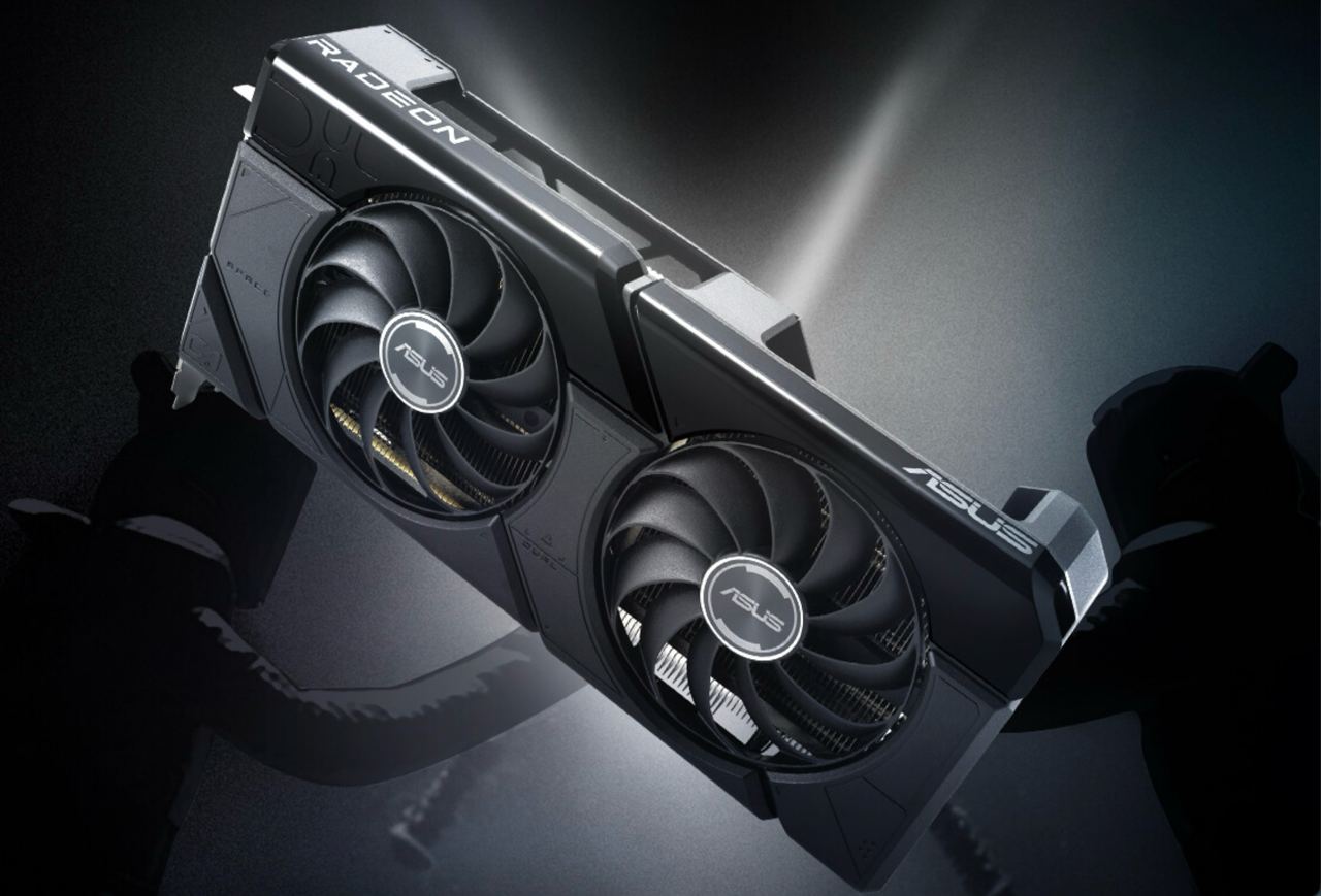 Asus Radeon RX 7800 XT Dual OC. Фото: Asus