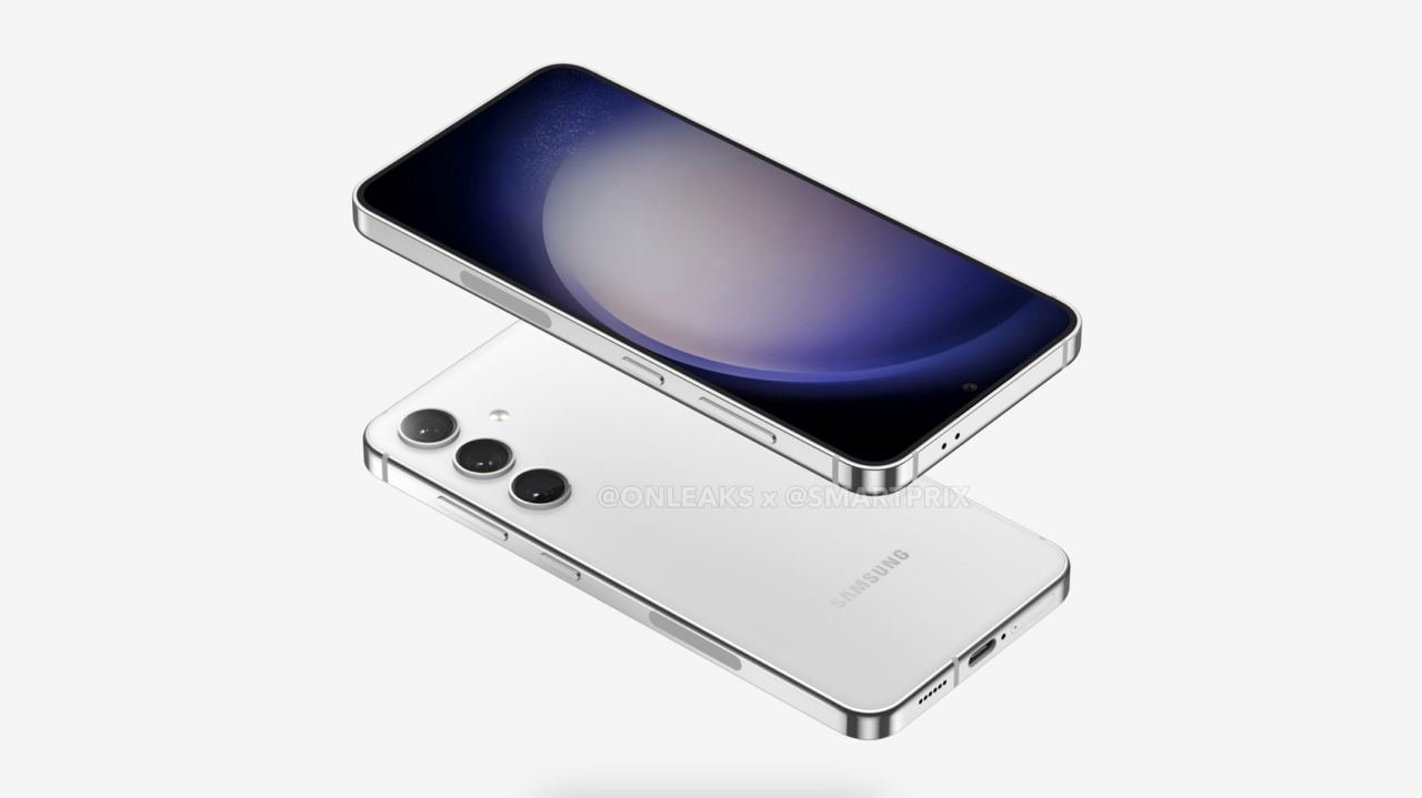 Samsung Galaxy S24. Рендер: OnLeaks x Smartprix