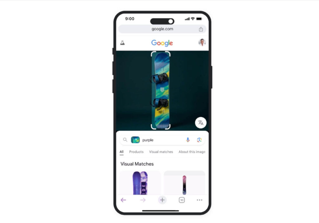 У Chrome на iOS тепер можна здійснювати пошук за зображеннями та текстом одночасно