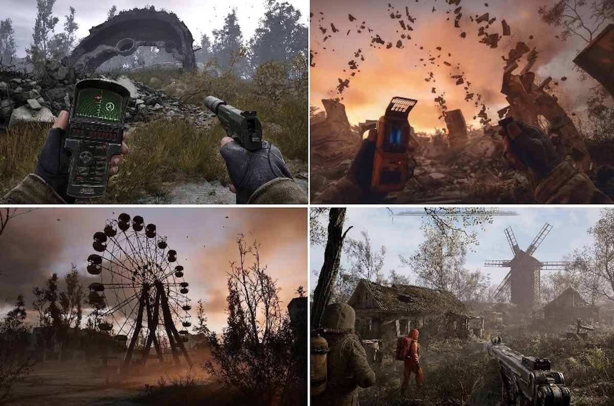Кадри з гри S.T.A.L.K.E.R 2 / Фото: колаж 