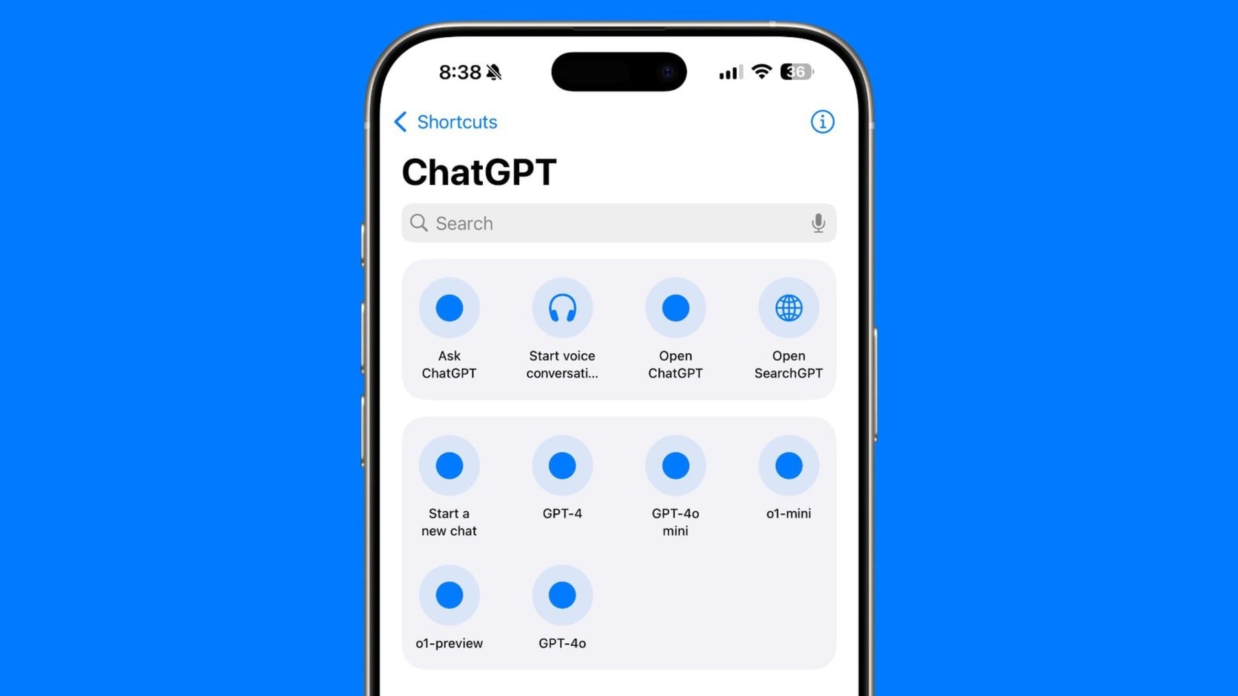 SearchGPT від OpenAI тепер інтегровано в Команди для iPhone та iPad