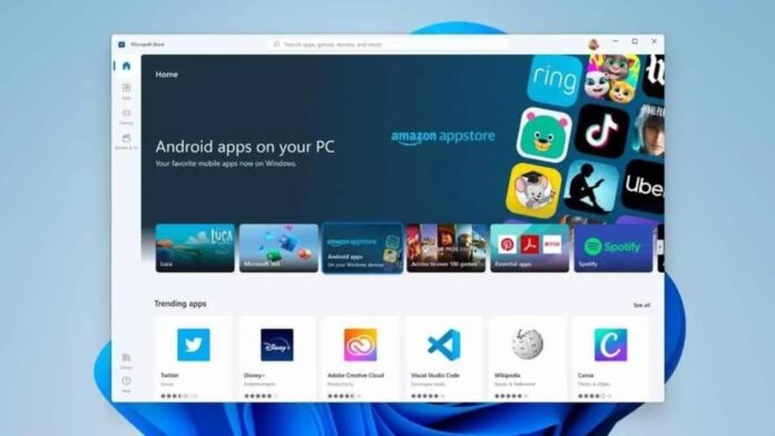 Windows 11 завершить підтримку Android-додатків