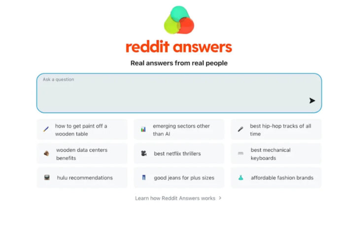 Reddit впроваджує AI Answers у головне поле пошуку