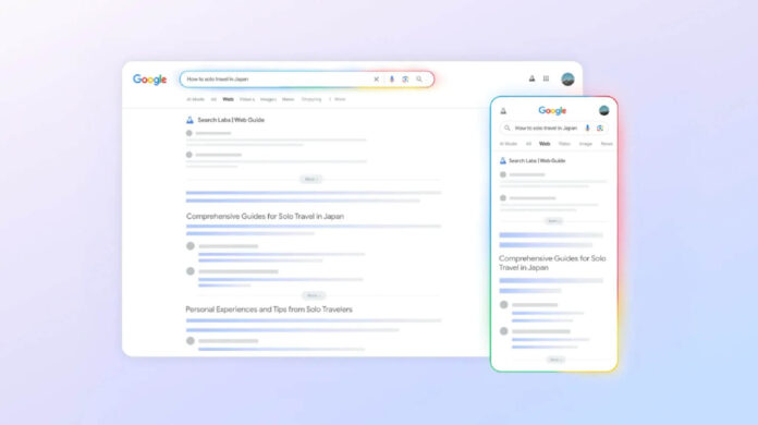 Google запускає пошукового веб-гіда на основі ШІ