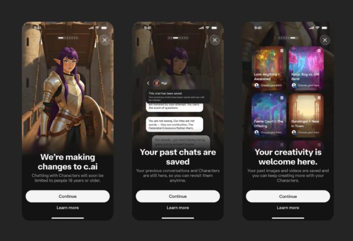 Character.AI запускає інтерактивні історії для підлітків