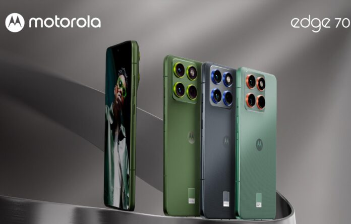 Motorola представила новий смартфон Edge 70