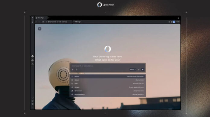 Opera запускає платний браузер Neon з інтеграцією ШІ