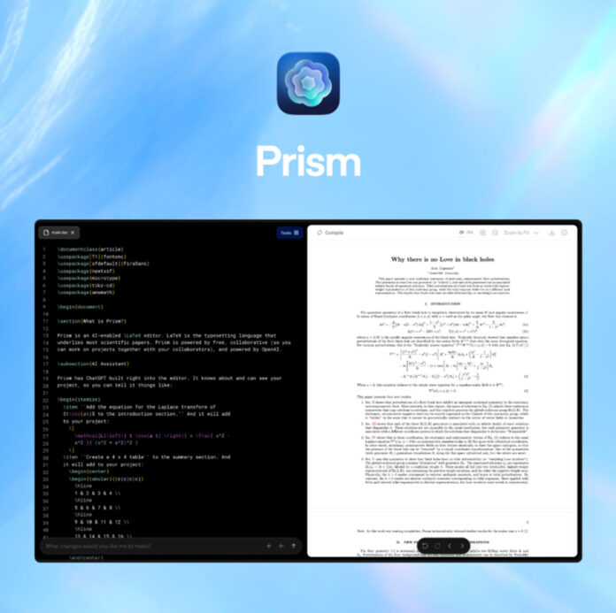 OpenAI запускає робочий простір для науковців Prism