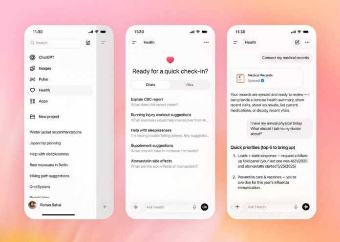 Компанія OpenAI запускає ChatGPT Health